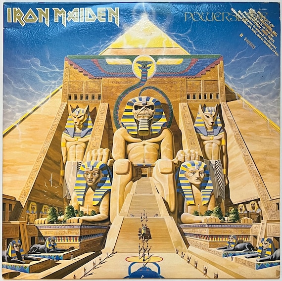 Iron Maiden – Powerslave (LP) Rare, Promo Copy - Etsy