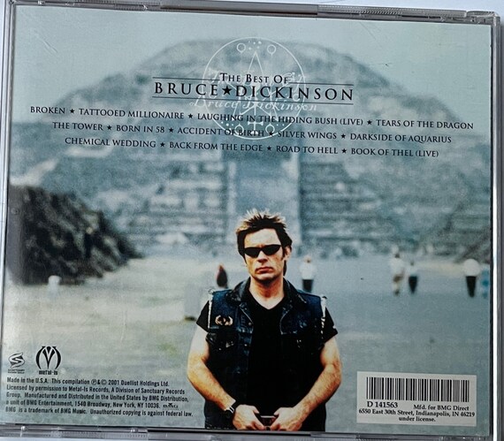 Bruce Dickinson - BRUCE DICKINSON Tears Of The Dragon CD 