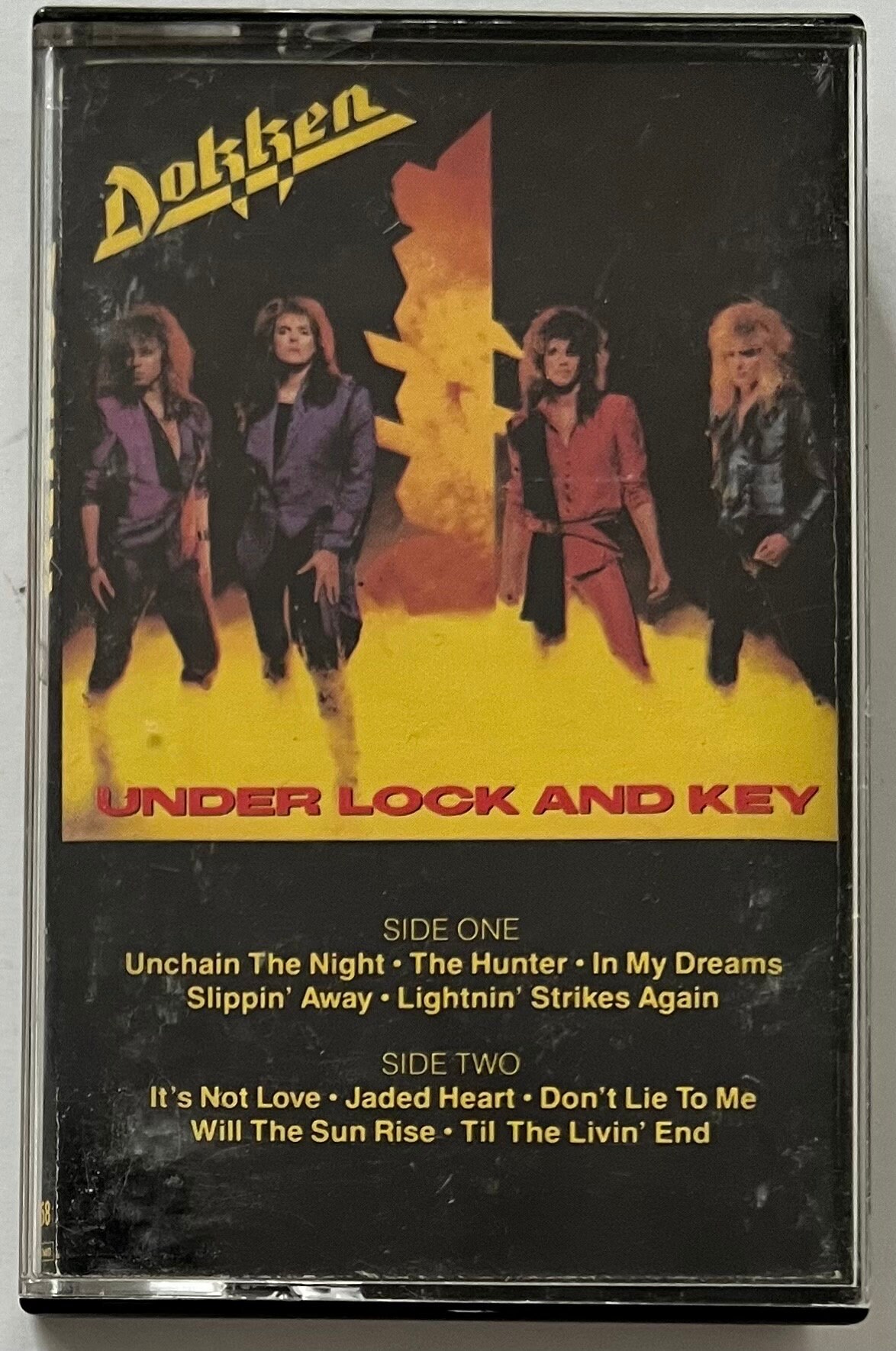 Dokken – Under Lock and Key (cassette) - Etsy