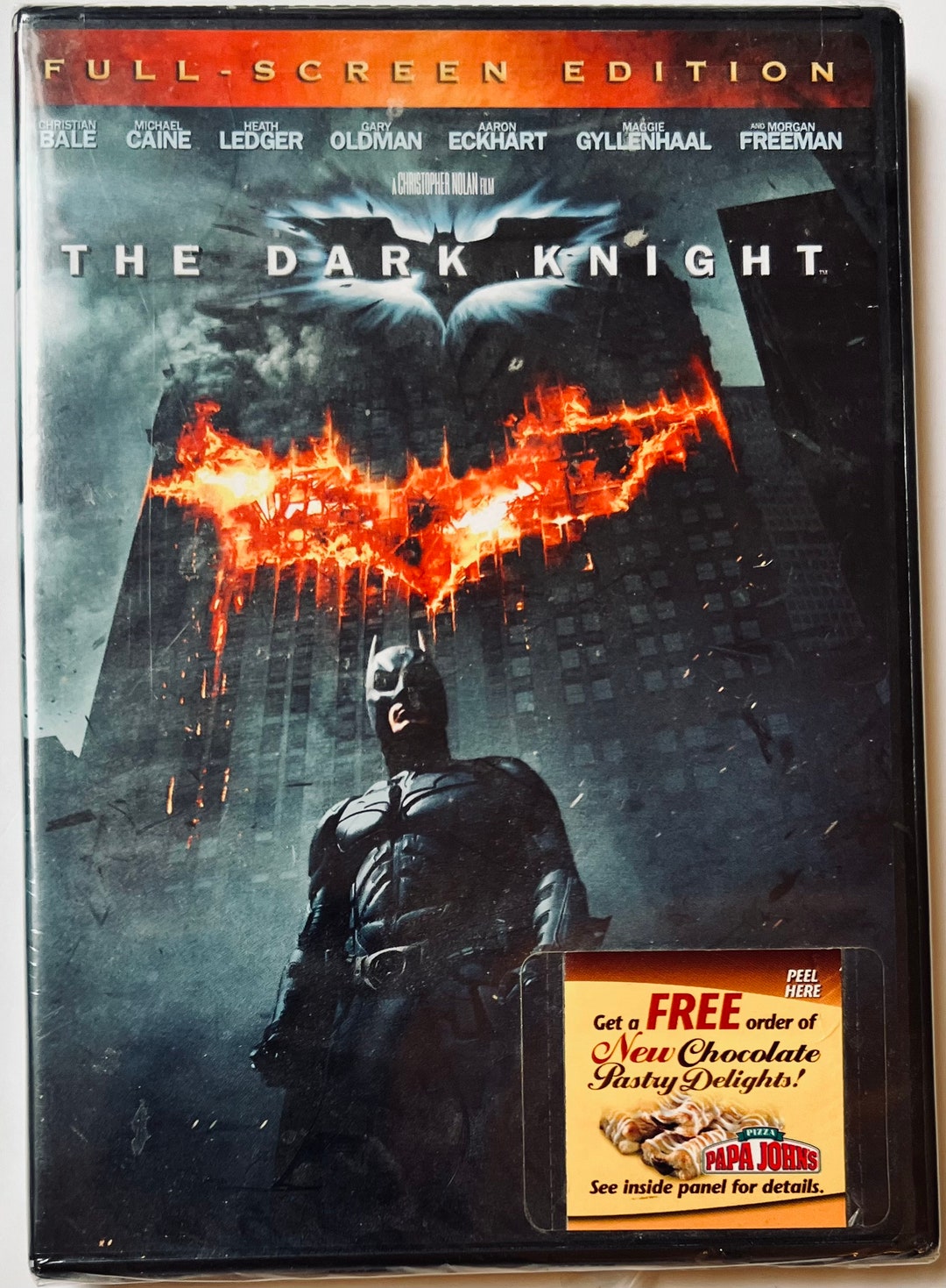 The Dark Knight fullscreen Singledisc Edition new Etsy