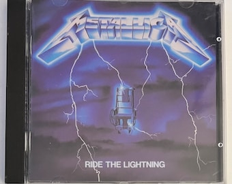 Metallica - Ride the Lightning - CD (1990's Reissue) Brand New - Etsy