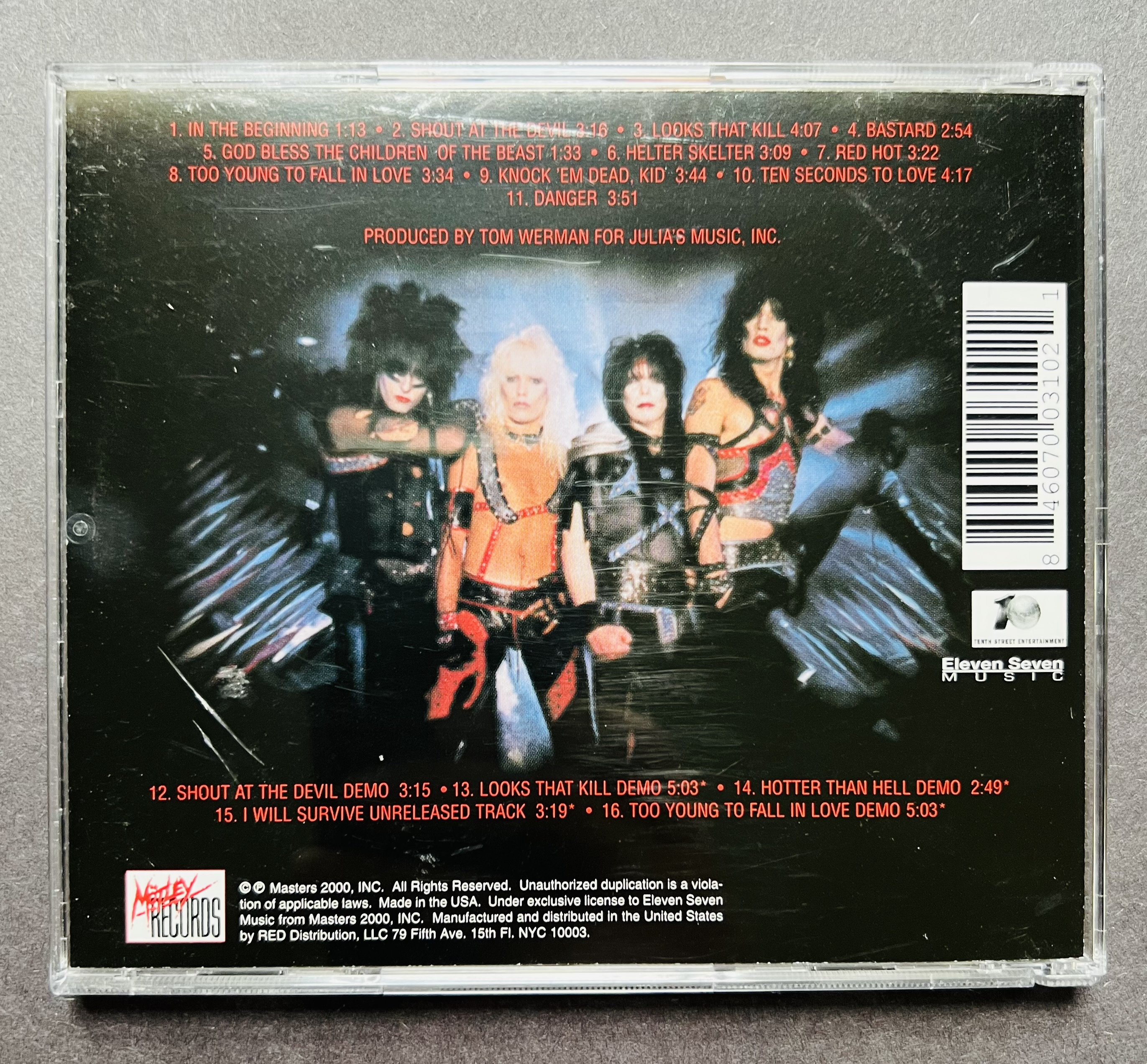 シャウト・アット・ザ・デヴィル／モトリークルー　中古CD Amazon.co.jp: シャウト・アット・ザ・デヴィル: ミュージック