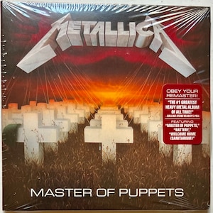 Metallica – Master Of Puppets (CD) Sealed