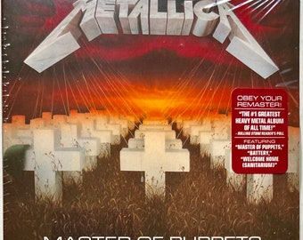 Metallica – Master Of Puppets (CD) Sealed