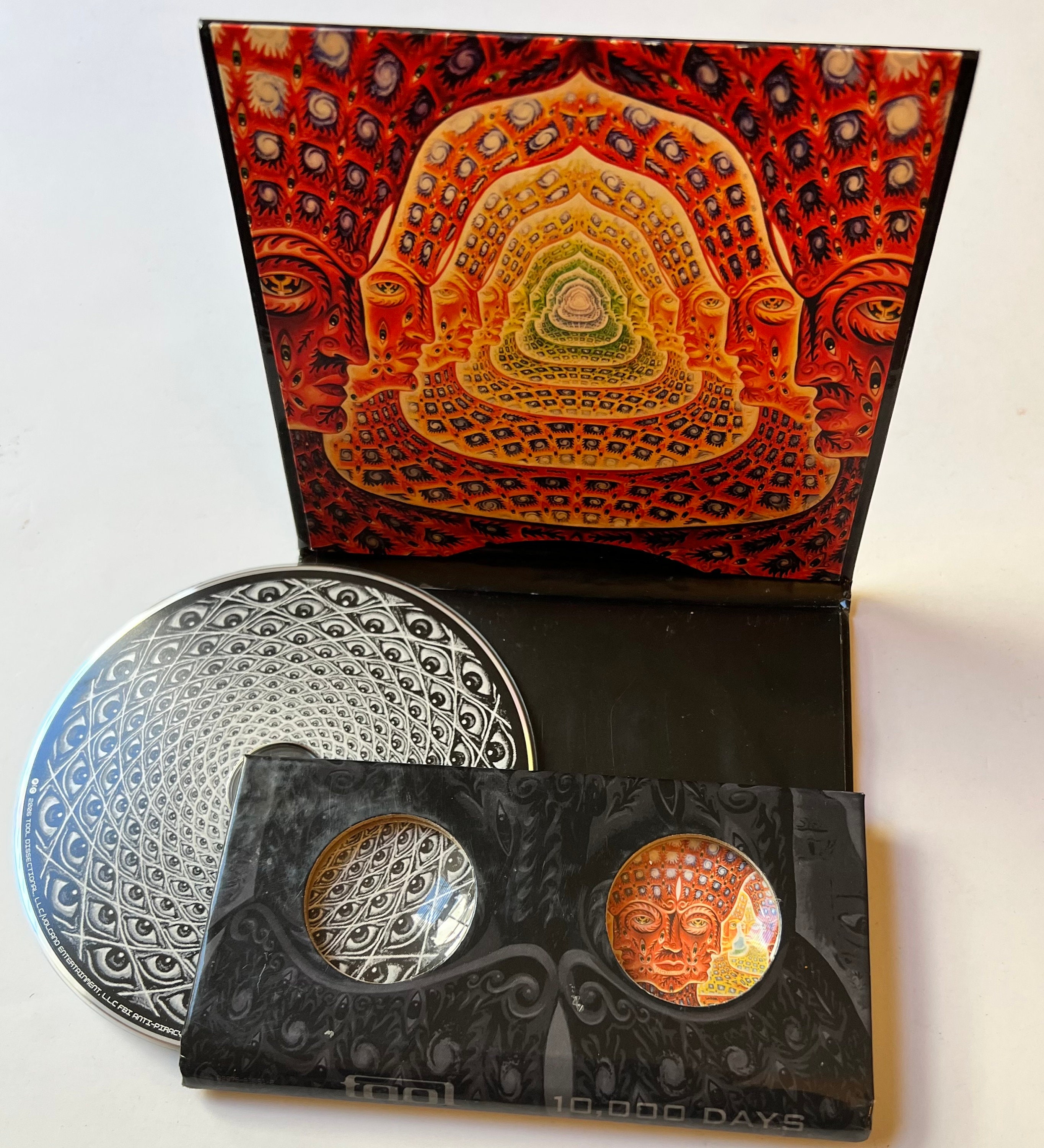 TOOL 10,000 Days CD With Stereoscopic Glasses 