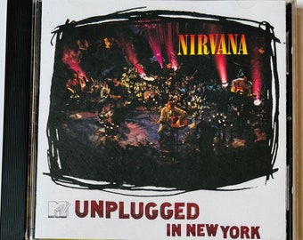 Nirvana - MTV Unplugged in New York (CD) - Etsy