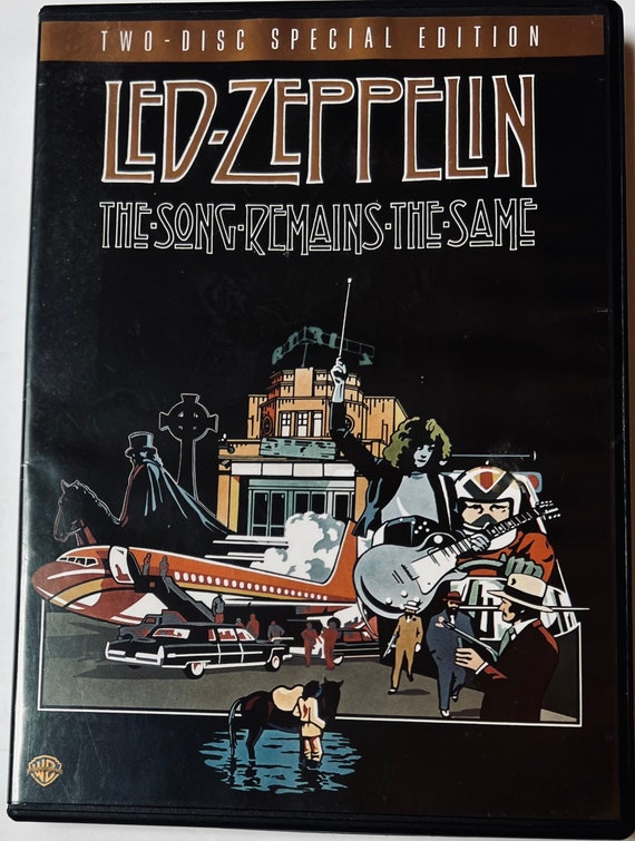 Led Zeppelin the Song Remains the Same 2 DVD Special Edition - Etsy