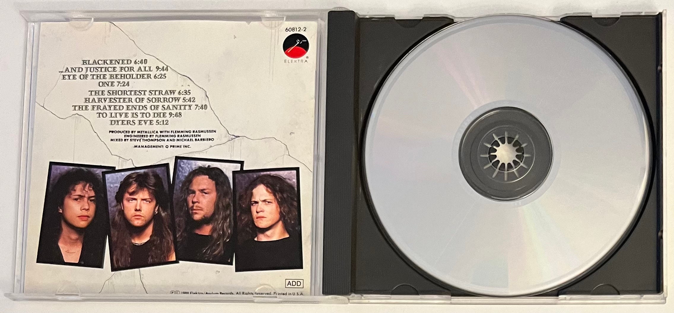 Metallica – and Justice for All (CD) - Etsy