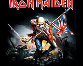 Iron Maiden The Trooper Steve Harris Official T-Shirt - Men's Unisex Band Tee