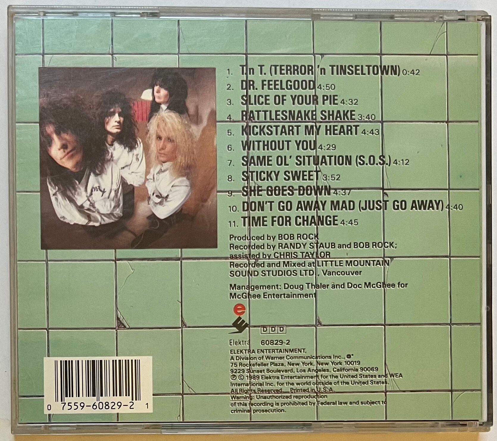Mötley Crüe – Dr. Feelgood (CD) - Etsy