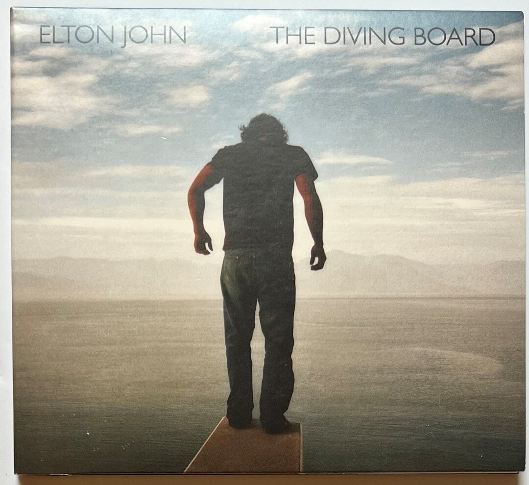 Elton John the Diving Board CD Deluxe Edition Etsy