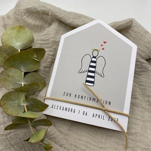 Personalisierte Karte zu Konfirmation I Kommunion I Firmung