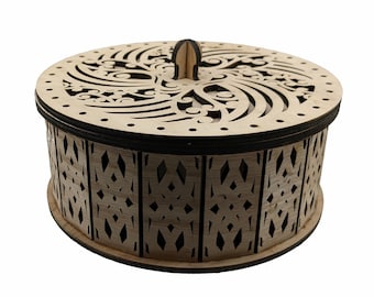 Decorative Wooden Box, Jewelry Box