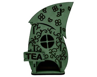 Tea Box, Tea House, Tea Bag Holder