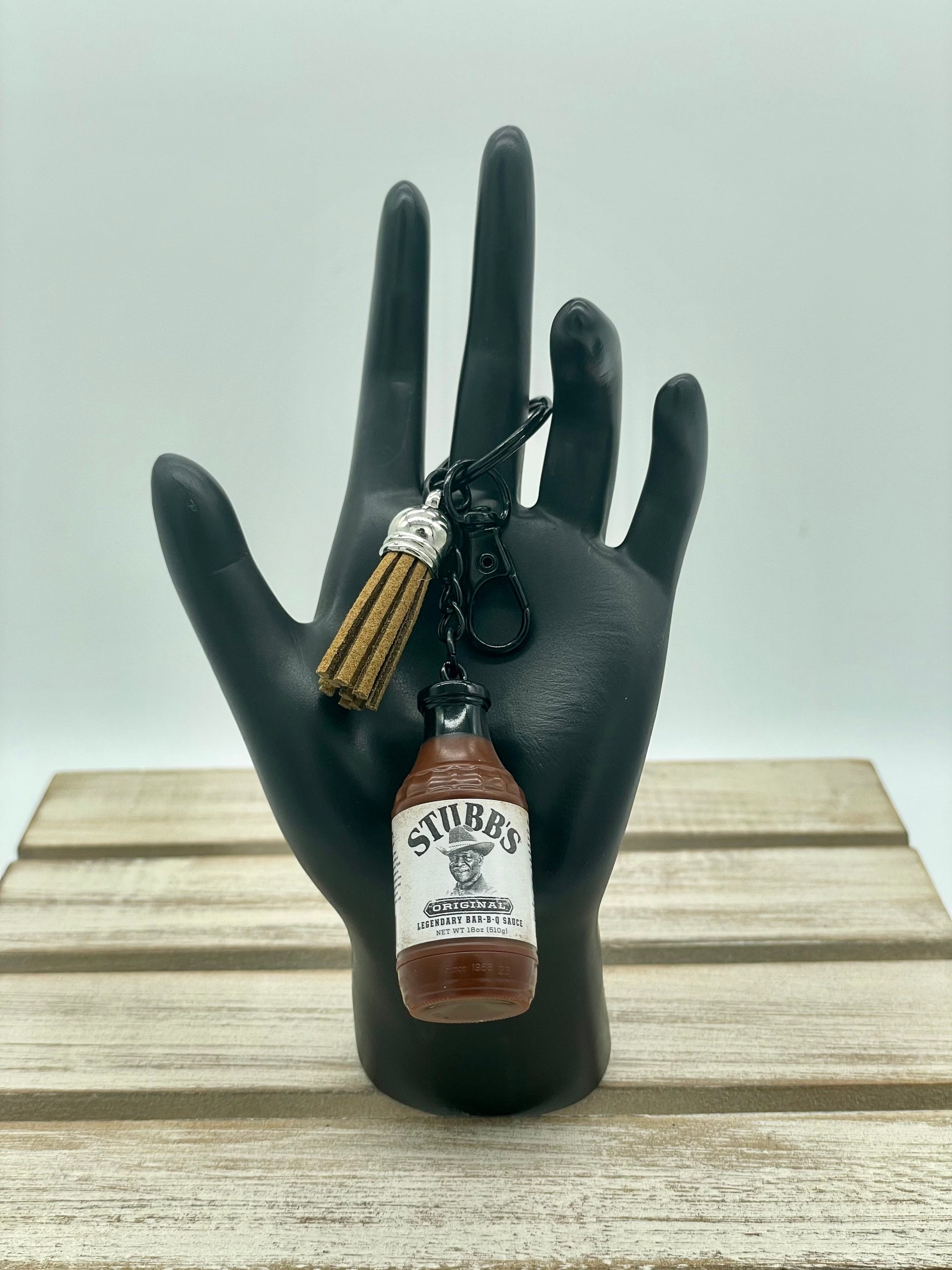 BBQ Sauce Keychain Mini Brands Food Keychain Fun Etsy