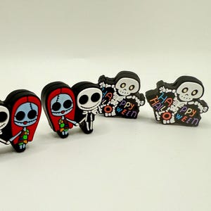 ハロウィンシリコンフォーカルビーズ：不気味なDIYクラフト用品