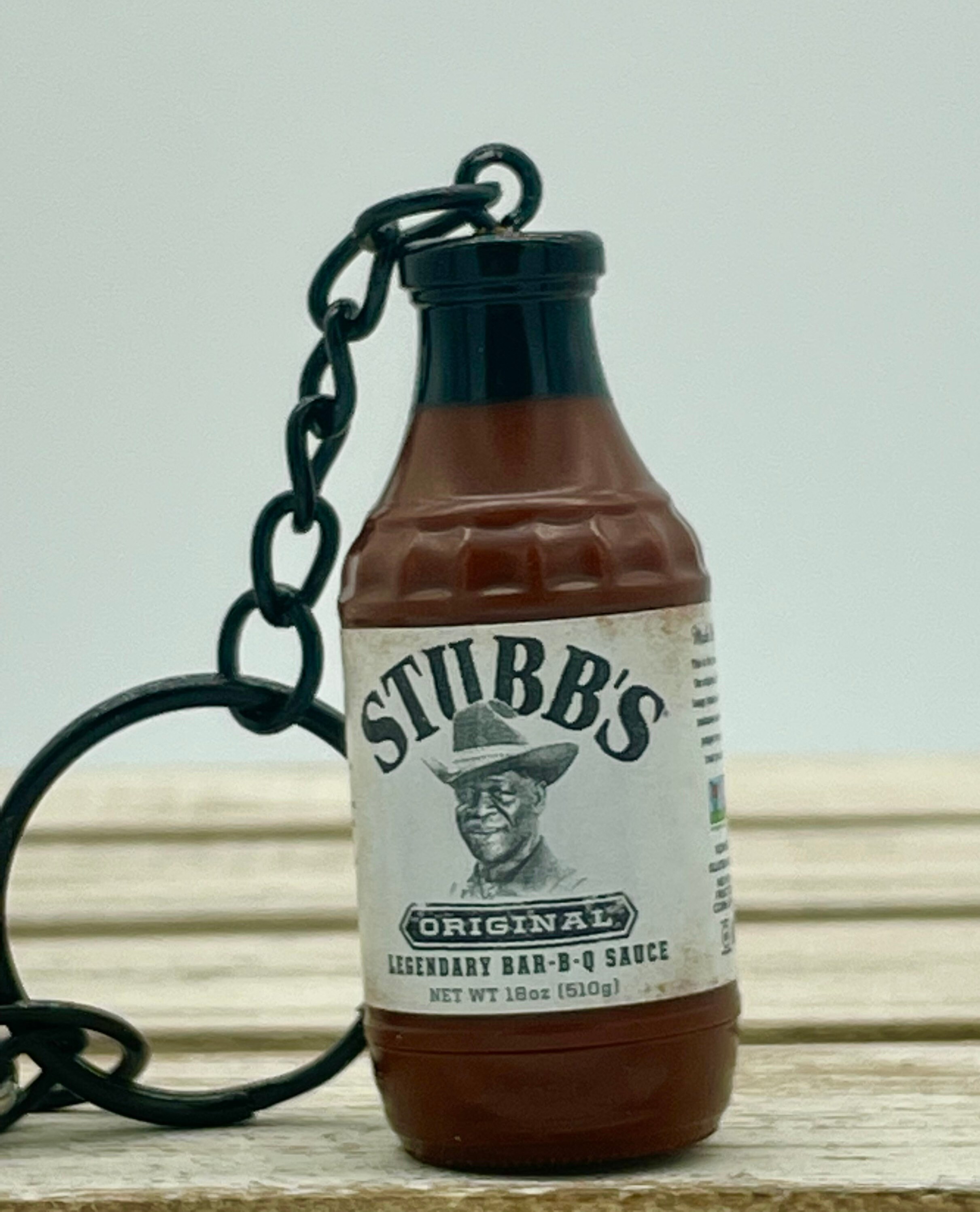 BBQ Sauce Keychain Mini Brands Food Keychain Fun Etsy