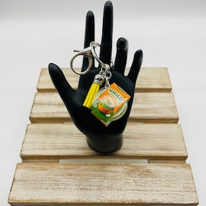 Mini llavero guacamole, llavero guacamole, regalo gag, novedad, regalo divertido, mini llaveros