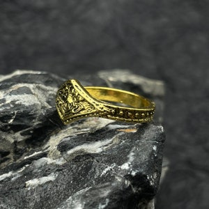 Darksoul Ringe Set - Vintage Cosplay Schmuck Im Punk Style, Verstellbar