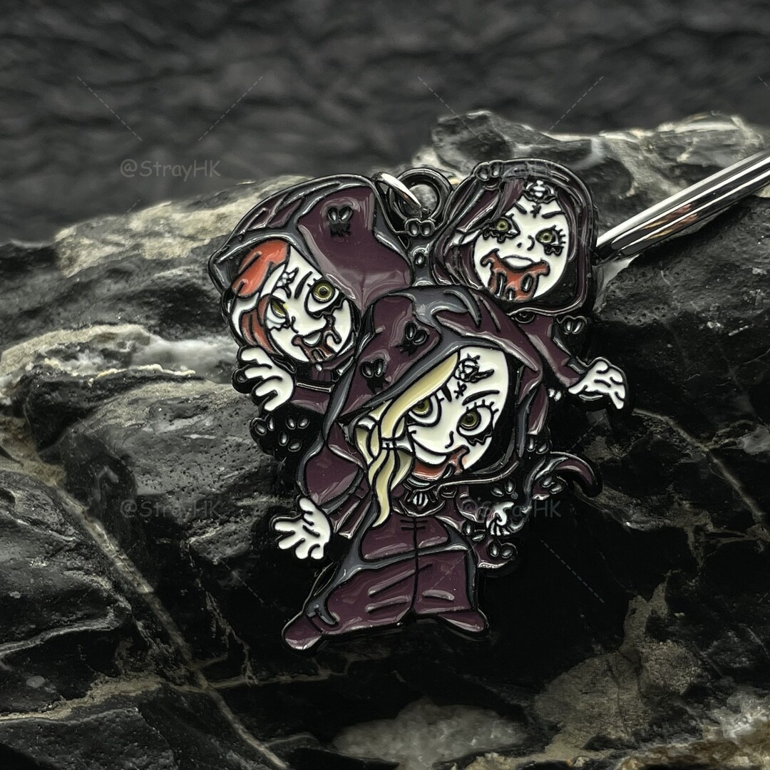 Resident Evil Village Moth Lady Necklace/ Keychain Key Keyring Gift for