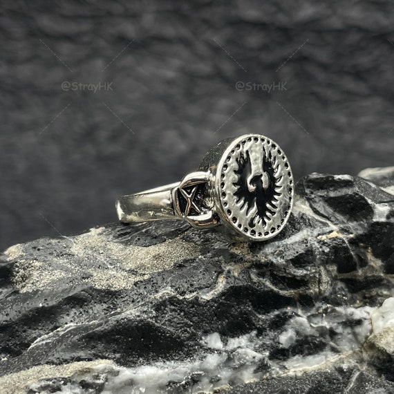 Dark Souls Rings of Four Knights of Gwyn Wolf Ring leo Ring hornet