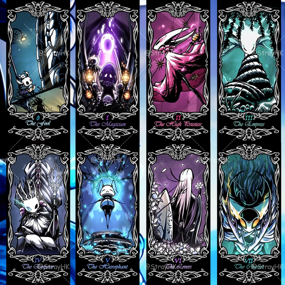 Hollow Knight Tarot Cards 78 Cards Edition, Fan Made Tarot Cards 17