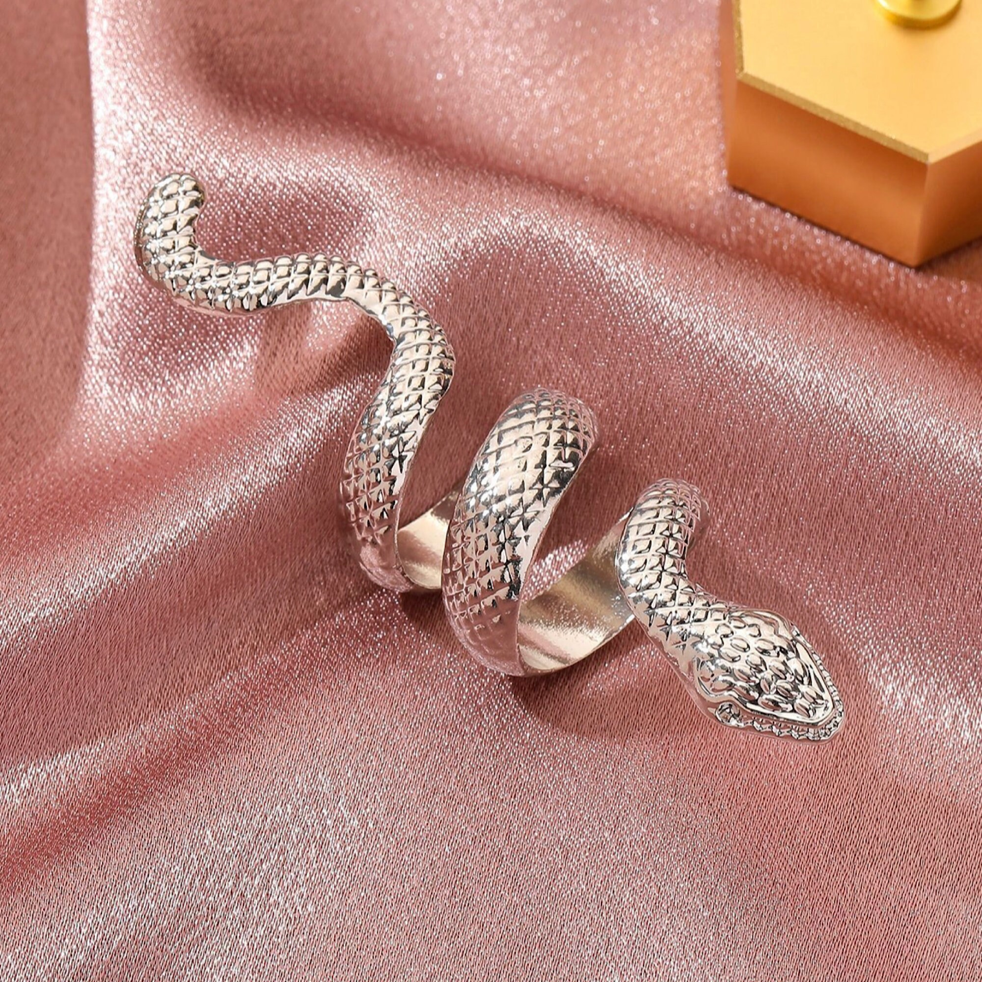 Women Fashion Snake Ring Jewelry Everyday Wear Ring Etsy — free download