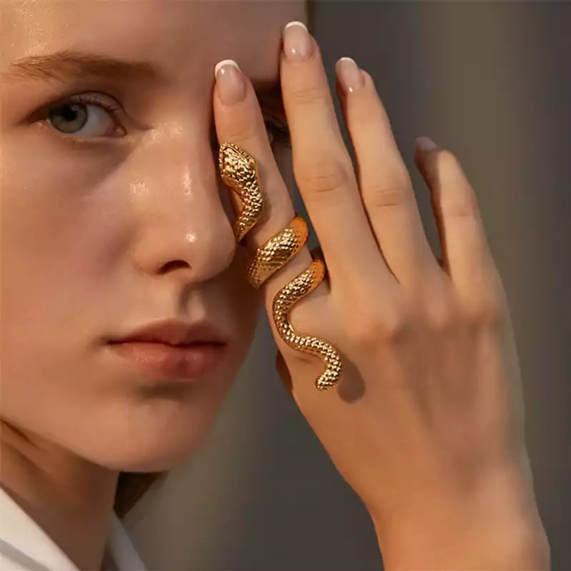 Women Fashion Snake Ring Jewelry Everyday Wear Ring Etsy — free download
