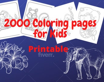 Kids Printable Coloring Book