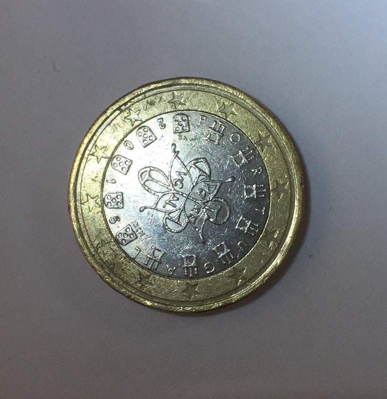 Rare 1 Euro Coin Portugal Etsy rare-1-euro-coin-portugal-etsy