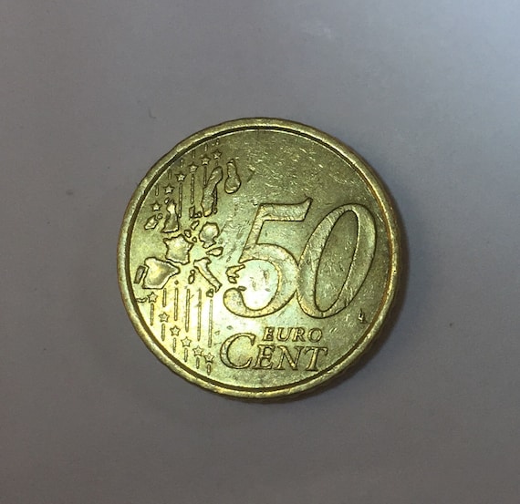 50 cent munt zeldzaam 2002 Etsy Nederland