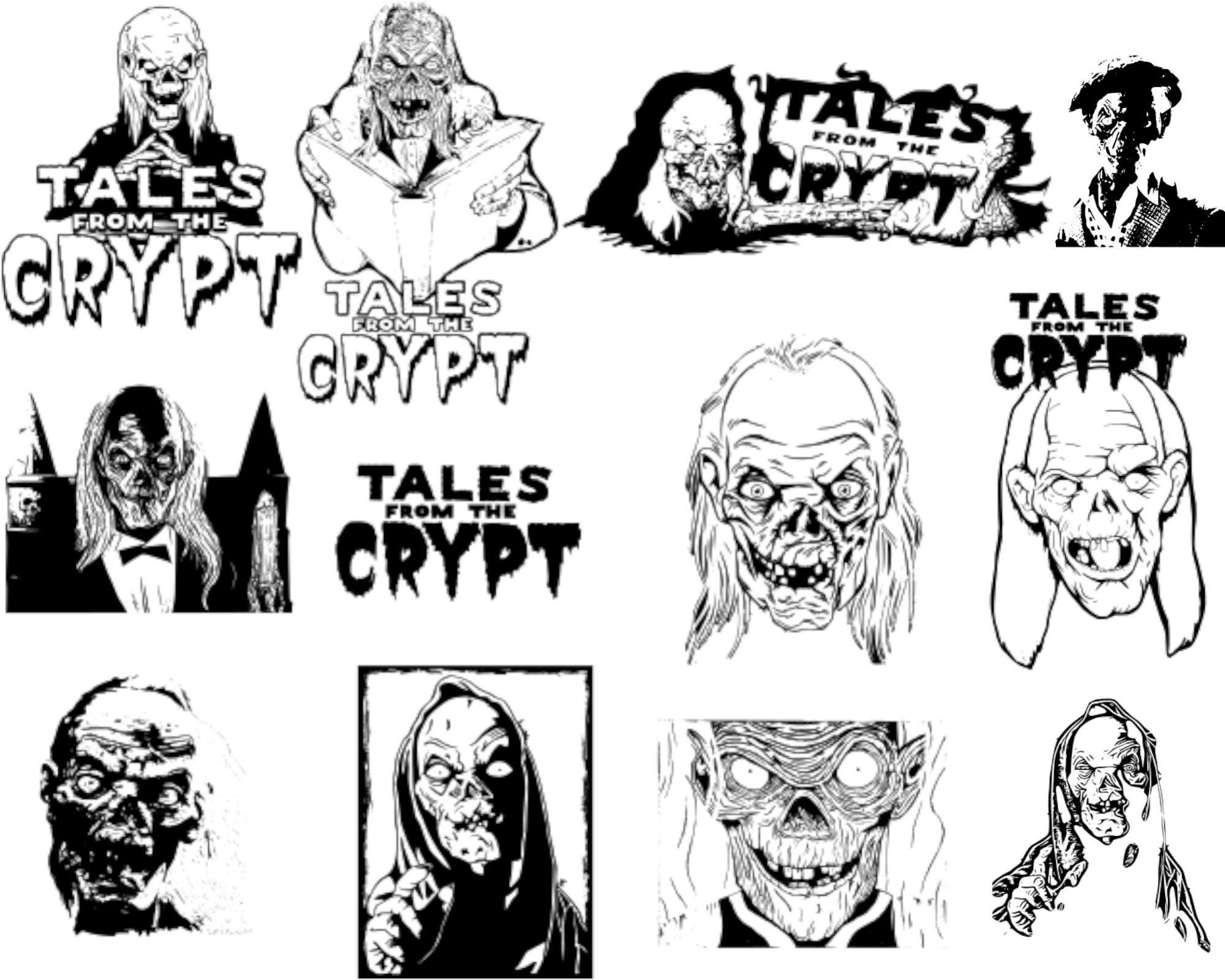 SVG Datei. 12 Tales From the Crypt SVG Datei Mega Pack Crypt Etsy