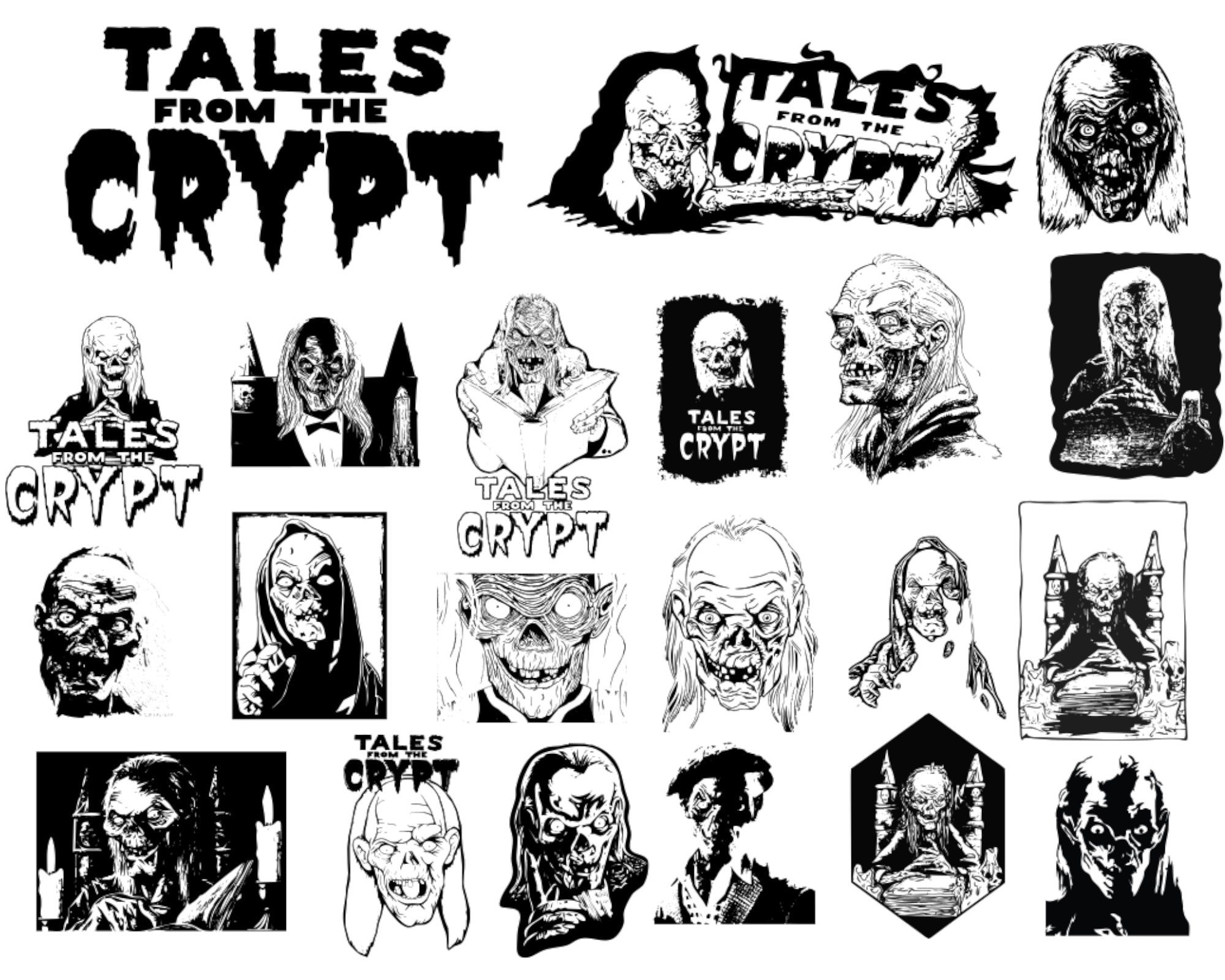 SVG File. 21 Tales From the Crypt SVG File Mega Pack Crypt - Etsy Australia