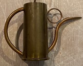 WW2 Trench Art Watering Can British Army 1938 Brass Shell Casing Broad Arrow