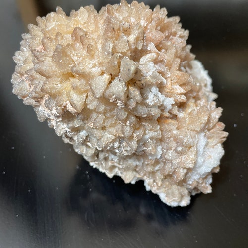 Shops STUNNING!!!!! Dogtooth Calcite Druzy and fluorescent, Red, Orange, Green, 1677 grams, 5 inch long, 4 inch deep, 5 inch tall (piece3)