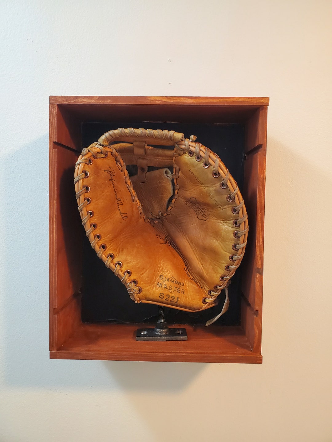 Vintage Upcycled 1950s First Baseman's Mitt sears Made Etsy