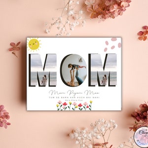 Carte postale fête des mères, anniversaire de maman, carte d'appréciation de maman, cartes pour les mamans, Maa ka Din, Ammi Jaan, Janam Din, Mucky Mama, ensemble de cartes postales