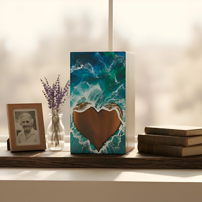 epoxy resin urn