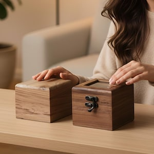 Vintage Wooden Watch Box for Men, Timepiece Display Case, Storage Organizer, Single Slot Watch Case, Jewelry Box for Women, Gift for Him
