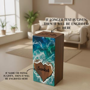 personalised urn