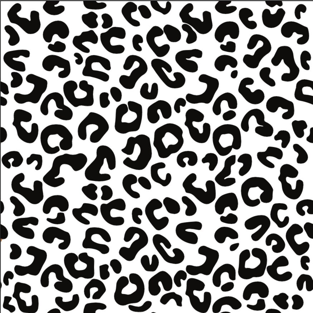 Seamless repeatable Leopard Pattern SVG Leopard Print Png Leopard ...