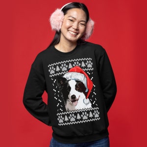Border Collie Sweatshirt, Border Collie Gift, Border Collie Shirt, Dog Sweater, Dog Gift, Dog Mom, Border Collie Christmas Christmas Gift