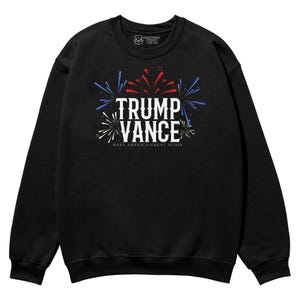Trump Vance MAGA Unisex Sweatshirt, Trump 47 Sweater, MAGA Apparel, Make America Great Again, 45th 47th President Jumper, MAGA Outfits