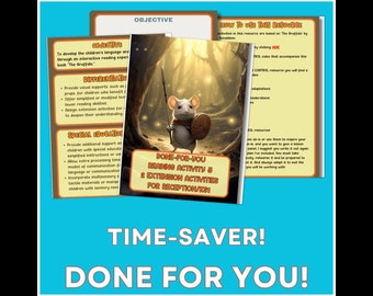 Done-For-You Interview Activities Year R KS1 No2 - Primary School - TA In Control Printable Sheets