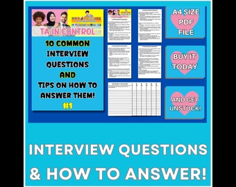 Teaching Assistant Interview Questions & Tips: Printable Guide (PDF)