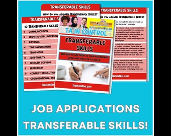 Transferable Skills Guide for Teaching Assistant Job Applications PDF