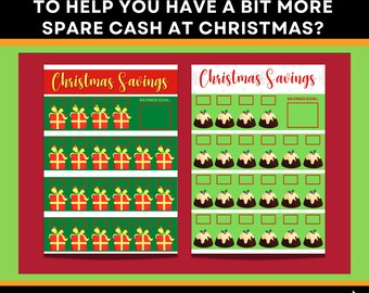 Christmas Savings Tracker: Holiday Goal Setting (PDF)