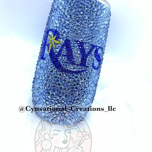 14 oz Customizable Bling Flute Tumbler