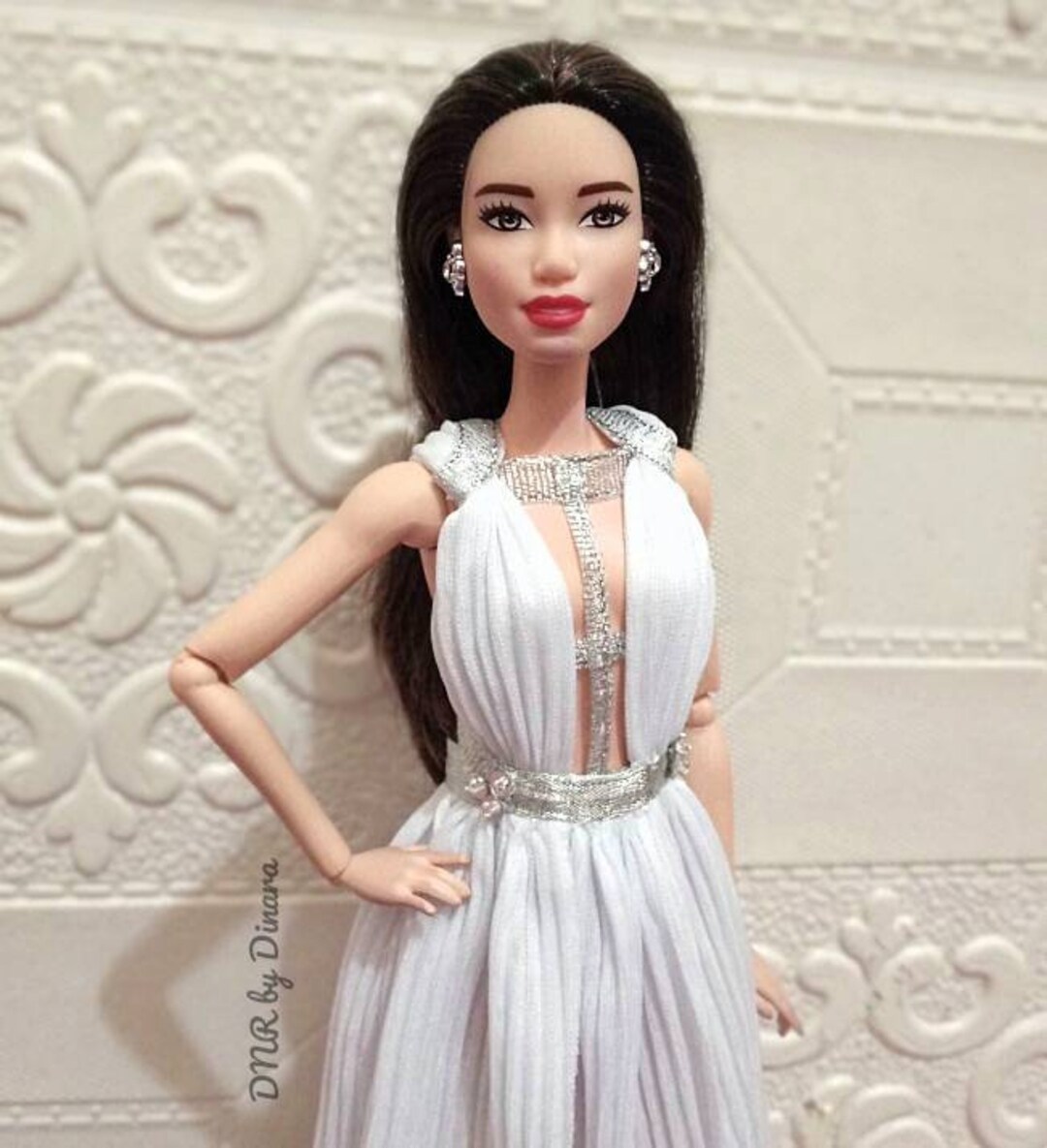 Tenue De Soirée Pour Poupée Fashion Royalty (sans Poupée) - VERSION - Neuf