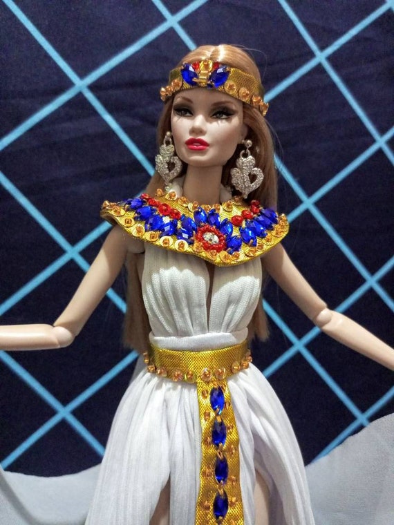 Doll Clothe Fashion Royalty Cleopatra Dress, Unique Gown, Rare 